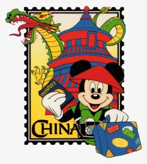International Mickey Mouse Clipart - Mickey Mouse In China Clipart - Transparent PNG Free Download