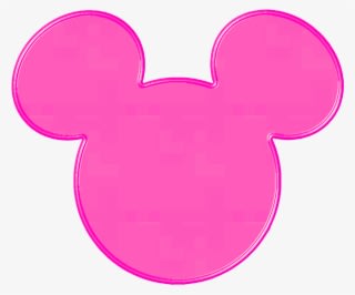 Mickey The Walt Disney - Pink Minnie Mouse Head - Transparent PNG Free Download
