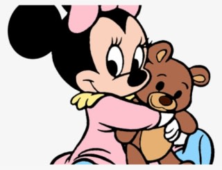 Baby Minnie Mouse Png - Baby Minnie Mouse Coloring Page - Transparent PNG Free Download