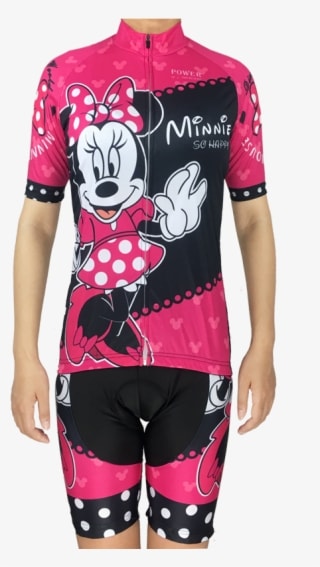 Minnie Mouse Women's Cycling Kits - Uniformes Deportivos De Minnie Mouse - Transparent PNG Free Download
