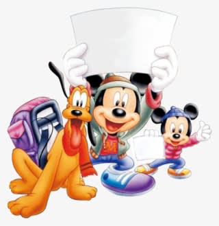 Mickey Mouse Minnie Mouse Cartoon The Walt Disney Company - Mickey Mouse Powerpoint Template Free - Transparent PNG Free Download