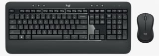 Logitech Mk540 Advanced Wireless Keyboard And Mouse - Logitech Mk540 Wireless Keyboard And Mouse - Transparent PNG Free Download