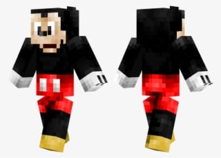 Mickey Mouse - Mickey Mouse Skin For Pixel Gun - Transparent PNG Free Download
