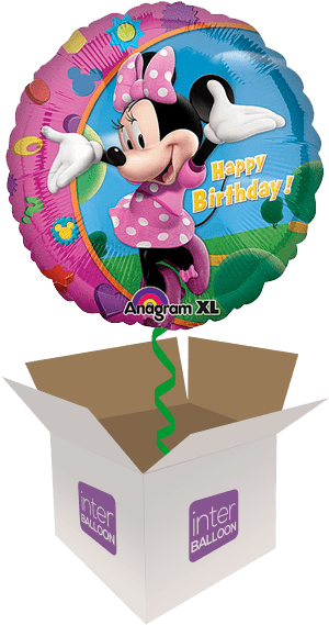 Minnie Mouse - Happy Birthday Wishes With Mickey Mouse - Transparent PNG Free Download