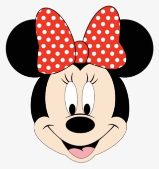 Baby Minnie Mouse Head Clipart - Minnie Mouse Face Clip Art - Transparent PNG Free Download