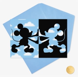 Disney Mickey Mouse Imagination Has No Age Birthday - Shadow Mickey Mouse - Transparent PNG Free Download
