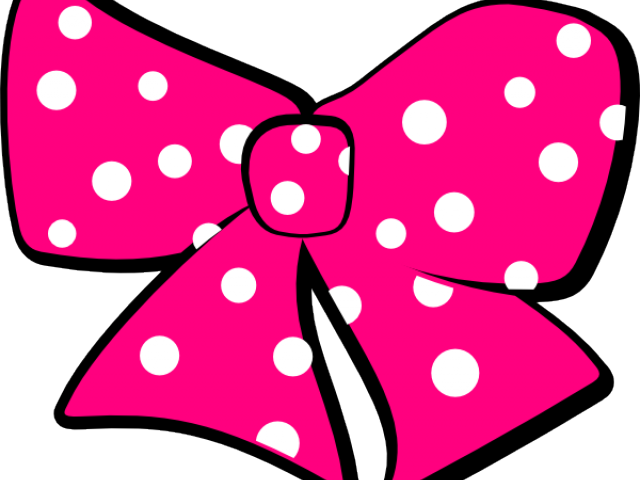 Minnie Mouse Clipart Pink Ribbon - Minnie Mouse Ribbon Clip Art Png - Transparent PNG Free Download