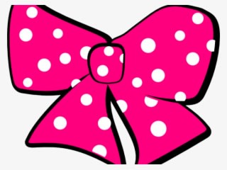 Minnie Mouse Clipart Pink Ribbon - Minnie Mouse Ribbon Clip Art Png - Transparent PNG Free Download