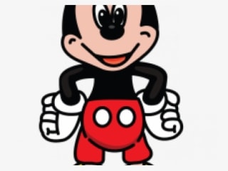 Drawn Mickey Mouse Cartoon - Step By Step Mickey Mouse Drawings - Transparent PNG Free Download