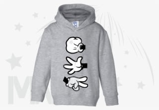 Rock Paper Scissors Disney Mickey Mouse Hands Cool - Mickey Mouse Hands Rock Paper Scissors - Transparent PNG Free Download