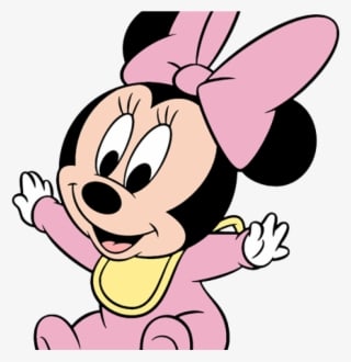 Baby Minnie Clipart Minnie Mouse Clipart At Getdrawings - Mickey Mouse Baby Coloring - Transparent PNG Free Download