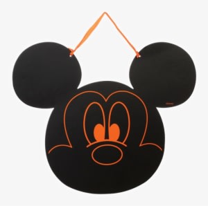 Mickey Chalkboard - Mickey Mouse Head Pdf - Transparent PNG Free Download