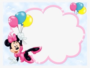 Png Royalty Free Stock Kids Transparent Frame With - Marcos De Minnie Mouse - Transparent PNG Free Download