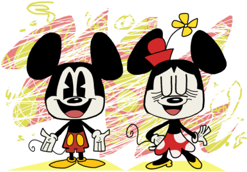 Chuck E Cheeses Vs Mickey Mouse - Transparent PNG Free Download