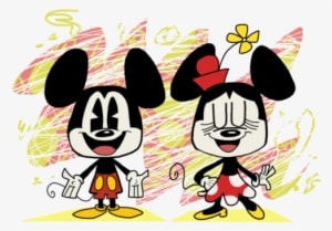 Chuck E Cheeses Vs Mickey Mouse - Transparent PNG Free Download