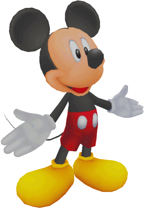 Mickey Mouse - Mickey Mouse Kingdom Hearts 1 - Transparent PNG Free Download