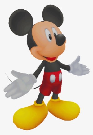 Mickey Mouse - Mickey Mouse Kingdom Hearts 1 - Transparent PNG Free Download