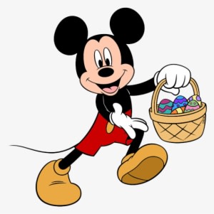 Disney Clipart Easter - Mickey Mouse Vector - Transparent PNG Free Download