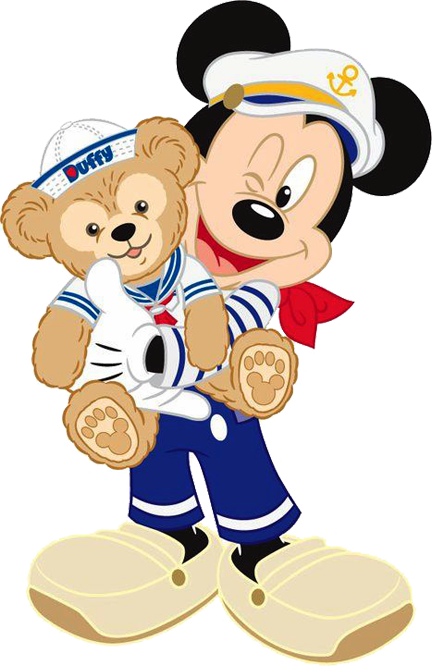 28 Collection Of Sailor Mickey Clipart - Mickey Mouse And Duffy - Transparent PNG Free Download