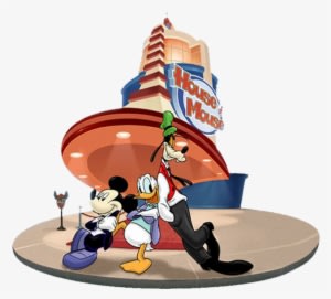 Hom Mickey Donald Goofy - House Of Mouse Mickey Donald And Goofy - Transparent PNG Free Download