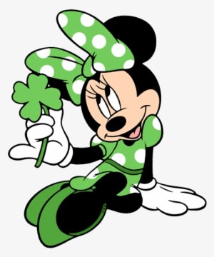 Misc Disney Holidays Clip Art Galore Dale - Minnie Mouse St Patrick's Day - Transparent PNG Free Download