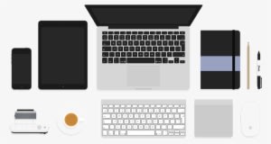 Mockup - Flat Design Apple Mouse - Transparent PNG Free Download