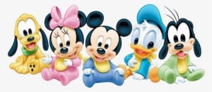 Disney Baby Png - Baby Mickey Mouse And Friends - Transparent PNG Free Download