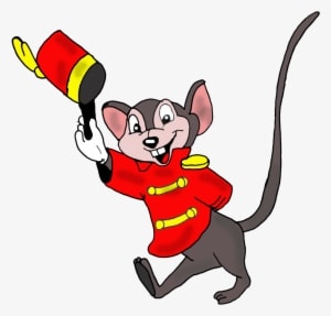 Dumbo Clip Art 2 - Ringmaster Timothy Mouse - Transparent PNG Free Download