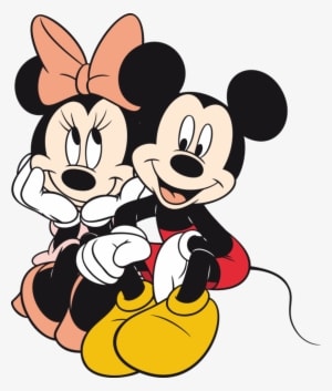 222 Images About I Love Minnie On We Heart It - Mickey And Minnie Mouse - Transparent PNG Free Download