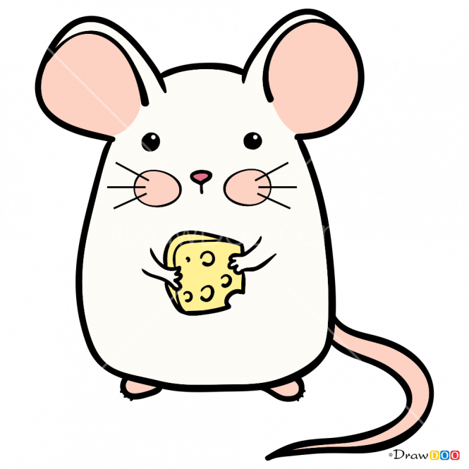 Graphic Royalty Free Stock Drawing Celebrities Kawaii - Draw Mouse Kawaii - Transparent PNG Free Download