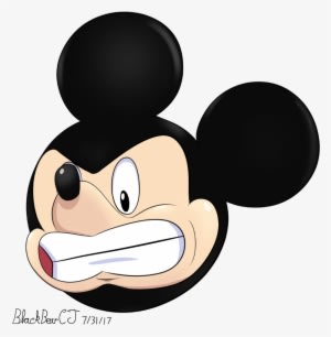 Angry Mickey - Mickey Mouse - Transparent PNG Free Download