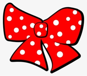 Minnie Mouse Ribbon Png - Transparent PNG Free Download