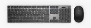 Dell Premier Wireless Keyboard And Mouse Km717 - Transparent PNG Free Download