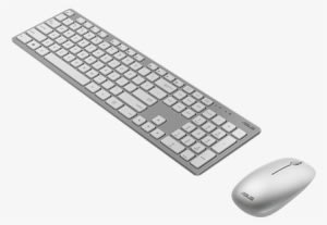 Available In Three Distinct Colors - Asus W5000 Wireless Keyboard And Mouse Set - Transparent PNG Free Download