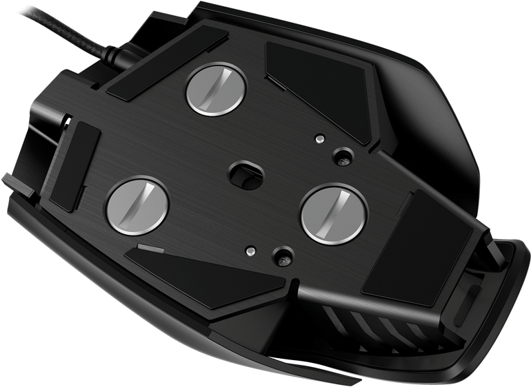 Corsair M65 Pro Rgb - Corsair Gaming M65 Rgb White Mouse - Transparent PNG Free Download