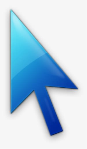 078495 Blue Jelly - Blue Mouse Pointer Png - Transparent PNG Free Download