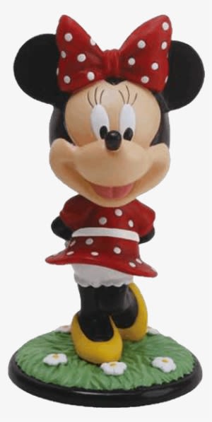Minnie Mouse Bobble Head - Transparent PNG Free Download