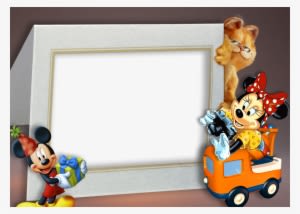 Marcos Para Fotos De Niños - Butterfly Wallchart - Mickey Mouse Vorms - Transparent PNG Free Download