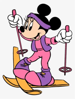 Disney Skiing Clip Art Disney Clip Art Galore - Skiing Mickey Mouse - Transparent PNG Free Download
