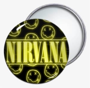 Nirvana Logo Pocket Mirror - Nirvana Rock Band Customized Rectangle Mouse Pad - Transparent PNG Free Download