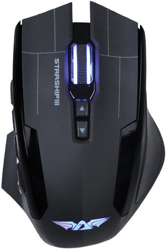 Armaggeddon Nro 5 Starship Iii Gaming Mouse - Transparent PNG Free Download