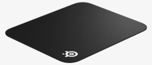 Products >mousepads >qck Series - Steelseries 63003 Qck+ Gaming Mouse Pad - Black - Transparent PNG Free Download