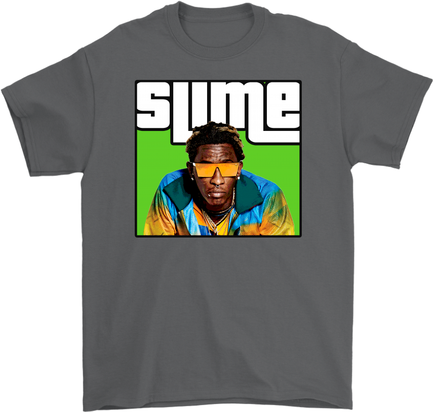 Young Thug Slime Thugger Rap T Shirt - Adidas Mickey Mouse T Shirt - Transparent PNG Free Download