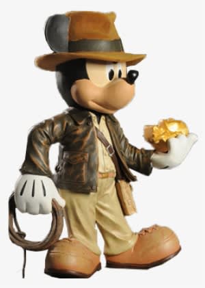 No Caption Provided - Mickey Mouse Indiana Jones - Transparent PNG Free Download
