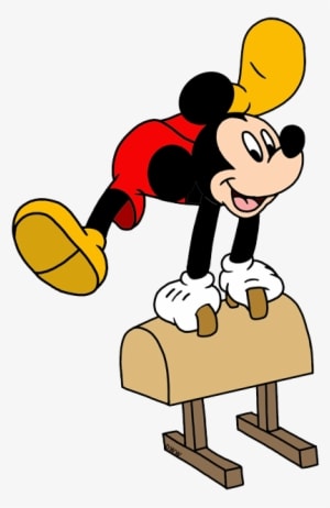Image Freeuse Disney Games Clip Art Galore Mickey On - Mickey Mouse Riding A Horse - Transparent PNG Free Download