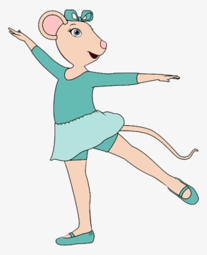 Alice - Angelina Ballerina Ballerina Mouse Silhouette - Transparent PNG Free Download