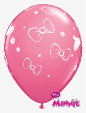 Minnie Mouse Latex Balloons 6s - Transparent PNG Free Download