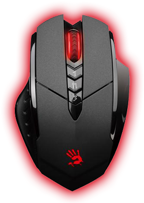 V7 - Mouse Gaming Bloody - Transparent PNG Free Download