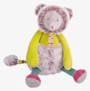 Moulin Roty Les Pachats Mousey Mouse - Mouse Doll By Moulin Roty - Transparent PNG Free Download