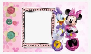 Sandra Molduras Digitais - Daisy Duck Minnie Mouse - Transparent PNG Free Download